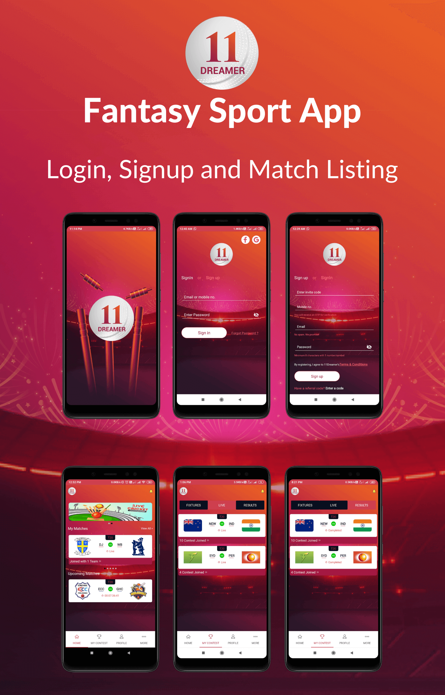 Dram 11 Clone App Build