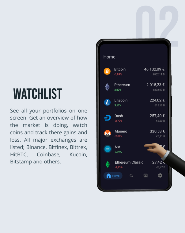 CryptoCurrency Tracker App Development