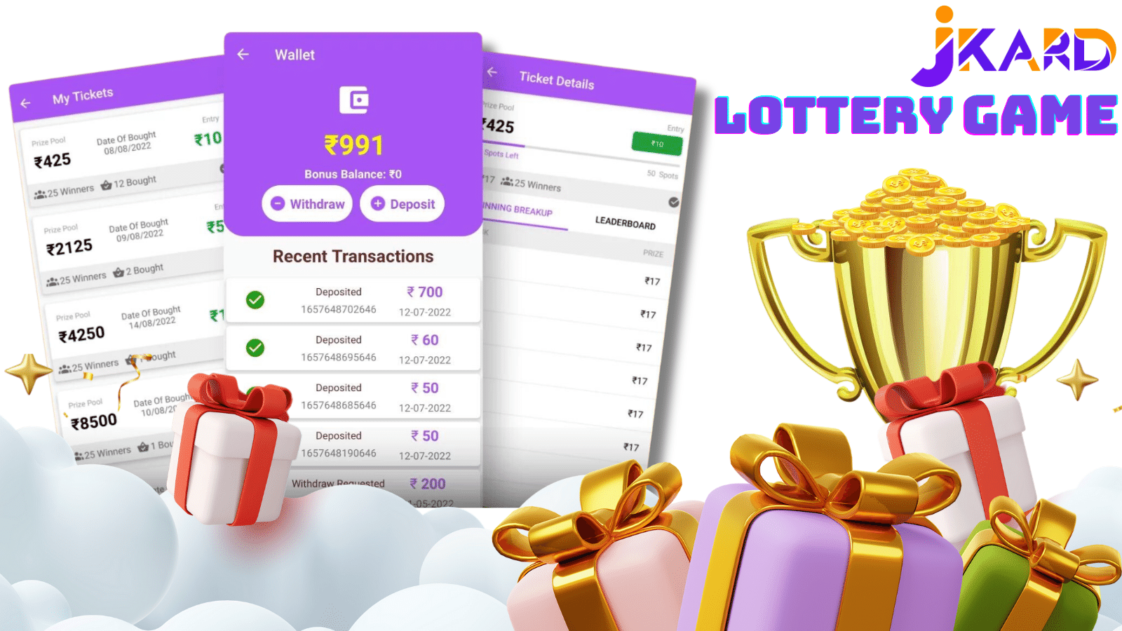 lottery game development