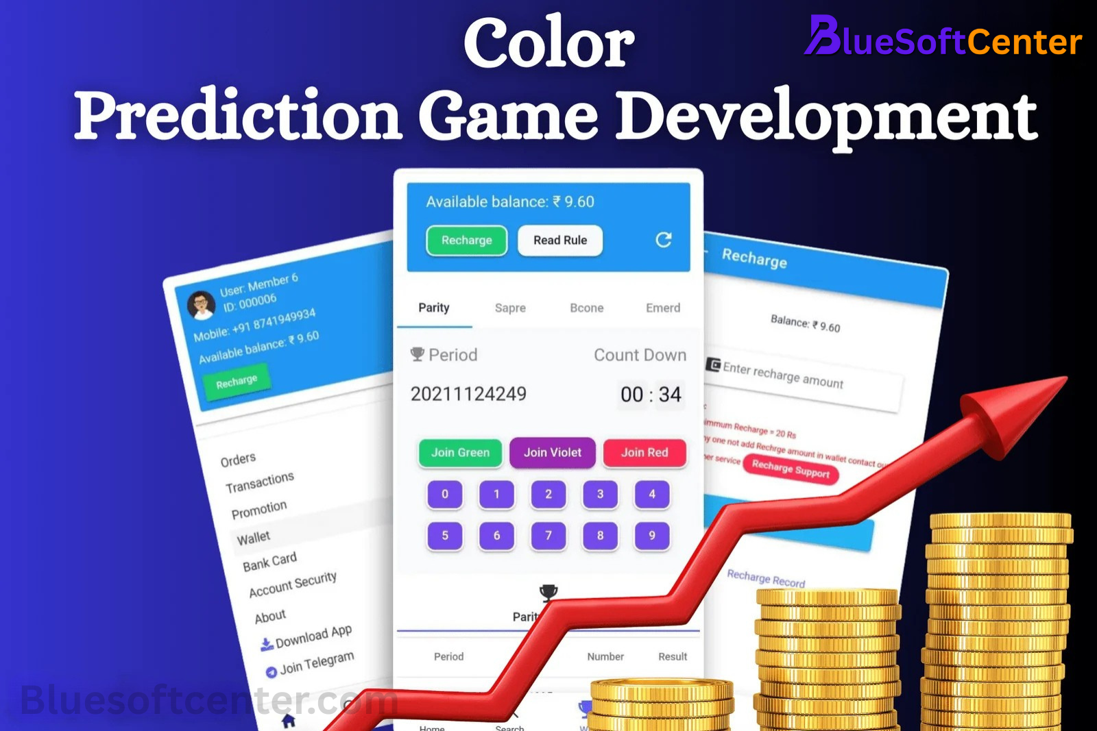Color prediction game Development